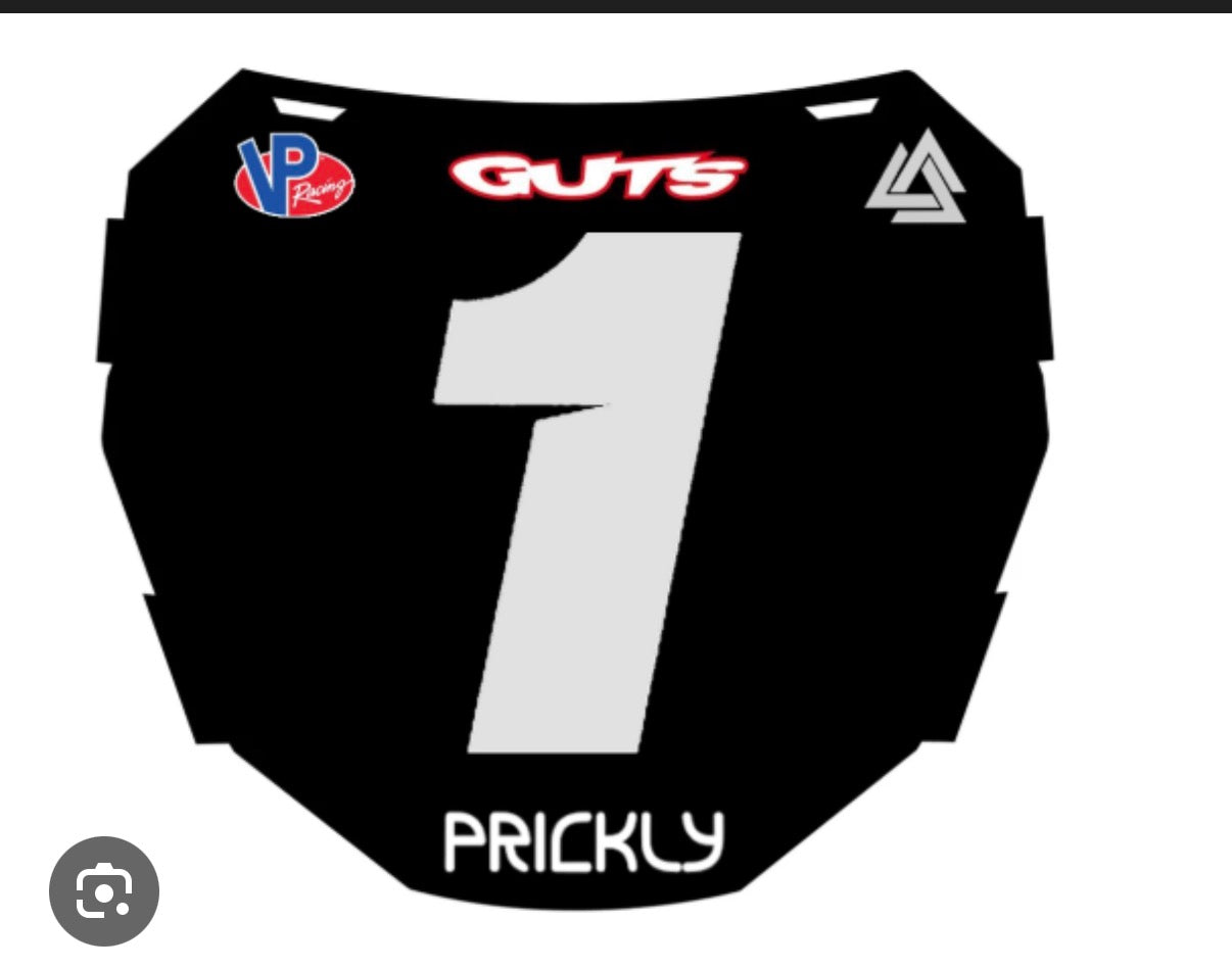 Custom ODI Plate decal